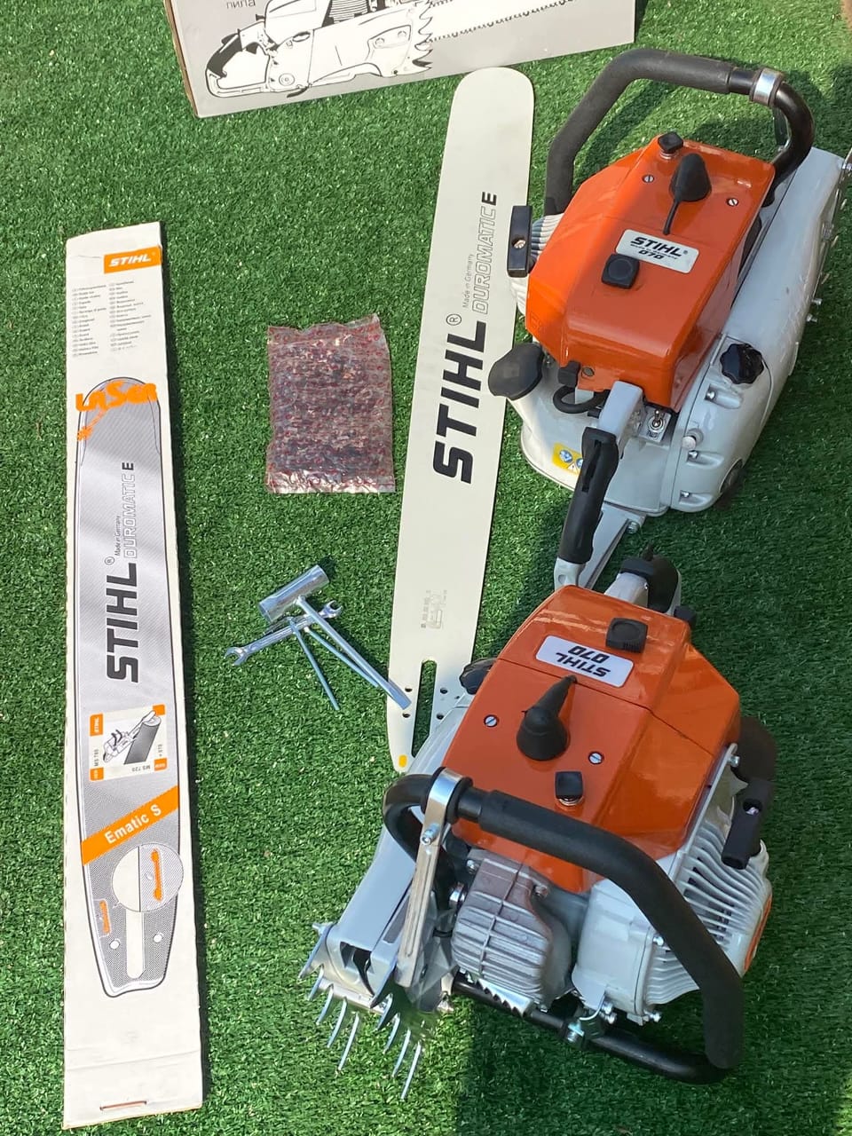 Tronçonneuse thermique à chaîne STIHL MS070 : Puissance et performance