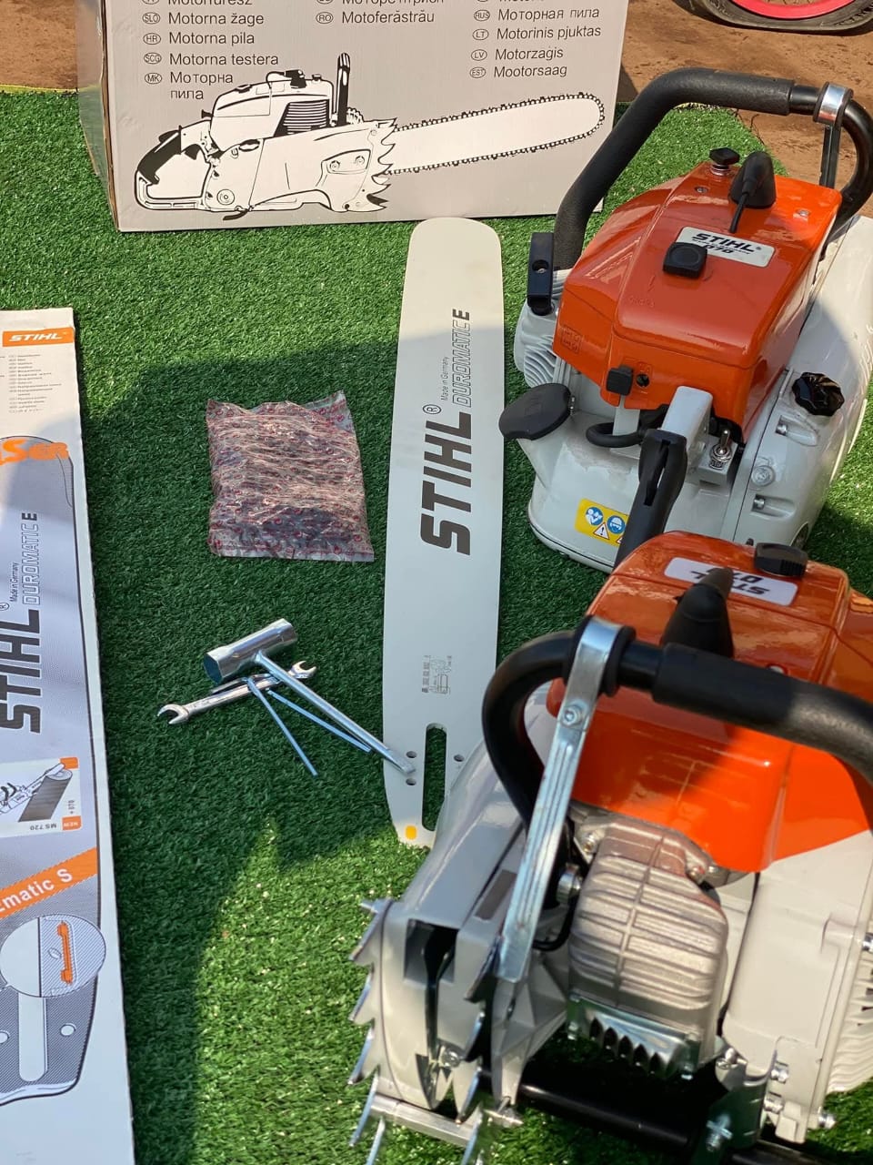 Tronçonneuse thermique à chaîne STIHL MS070 : Puissance et performance
